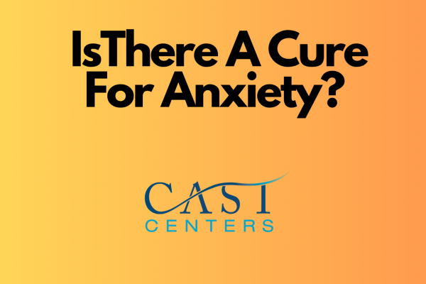 Is there a cure for anxiety?