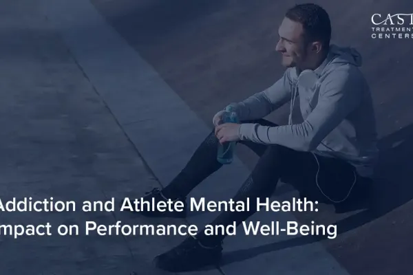 Addiction and athlete mental health awareness
