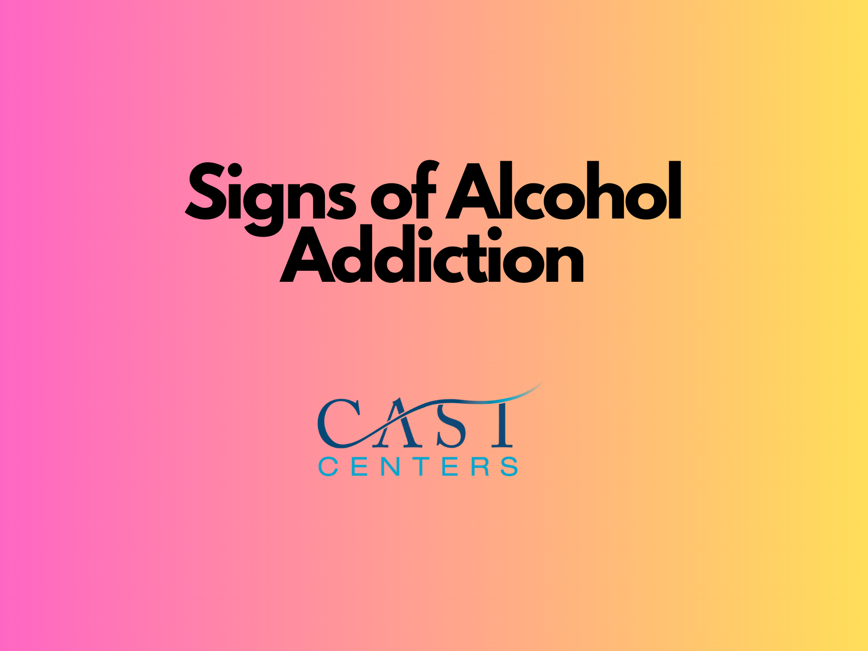 signs of alcohol addiction